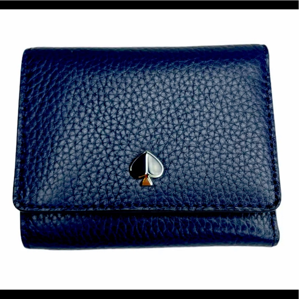 Kate Spade Small Polly Tri-Fold Leather Wallet